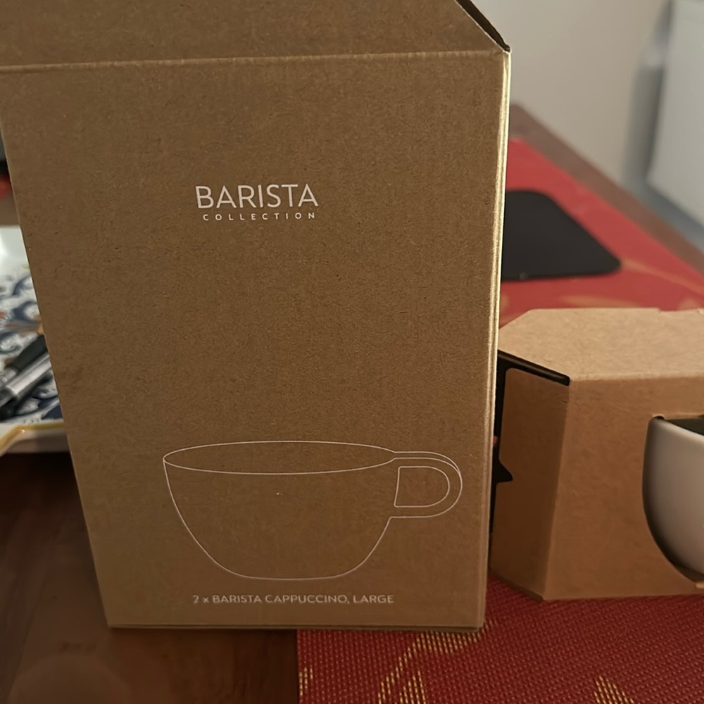 Nespresso TWO Barista Cappucino Cups (large)